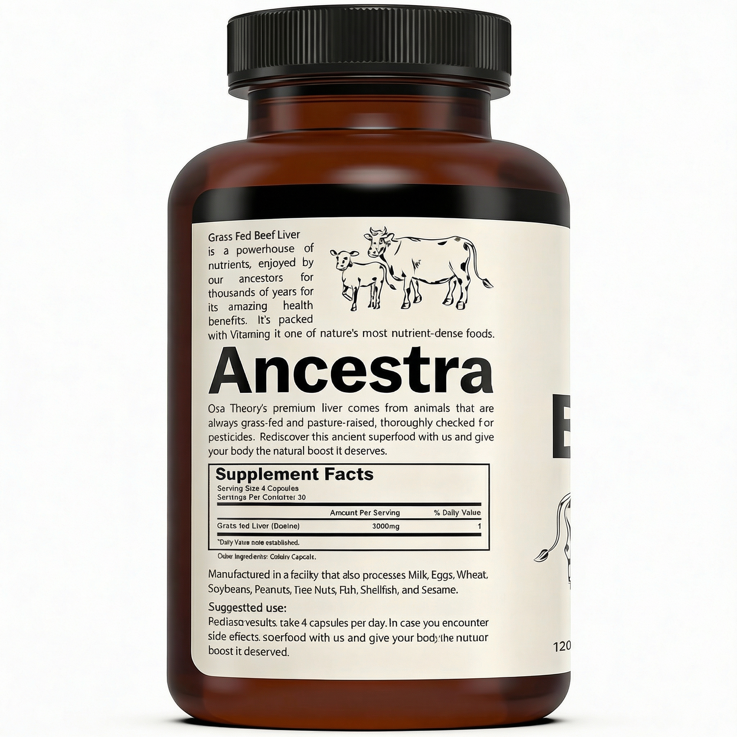 Ancestra™ Men’s Testosterone & Vitality Support Formula