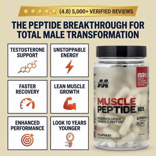 Muscle 185 Supplements Build Lean Muscle 3X Faster