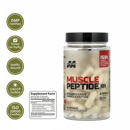 Muscle 185 Supplements Build Lean Muscle 3X Faster